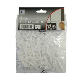 Tile Spacers 1mm 500 Pieces