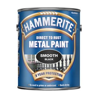 HAMMERITE Metal Paint - Smooth Finish 2.5L Black