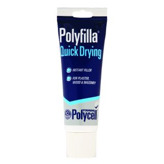 POLYCELL Polyfilla Quick Drying 10min Tube 330g