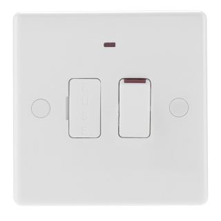 BG Nexus Connection Unit Switched & Neon White 13A