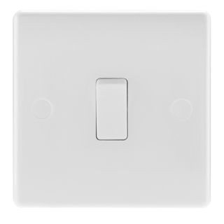 BG Nexus Light Switch White 2 Way