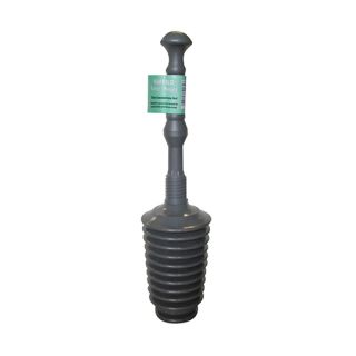 Devil Plastic Drain & Toilet Plunger Black