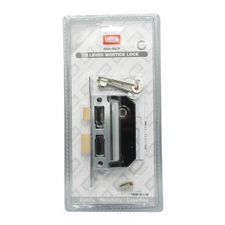 Union Mortice Sashlock 2 Lever Satin 2.5in
