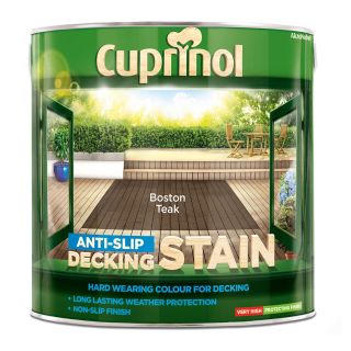 CUPRINOL Decking Stain Colour & Protection - Matt 2.5L Bost Teak