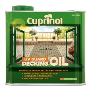 CUPRINOL Decking Oil 2.5L Nat Oak