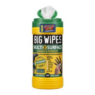 BIG WIPES Multi-Surface Pro+ bio wipes 80 tub