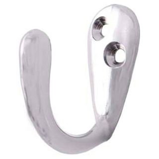 Single Robe Hook - 2 Pack Chrome Plated