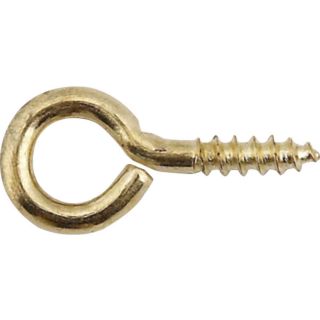 Screw Eyes Brass PB 55mm Pack of 2