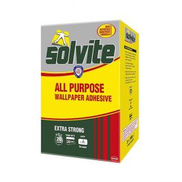Solvite All Purpose Wallpaper Adhesive Powder 30 Rolls - Leyland SDM