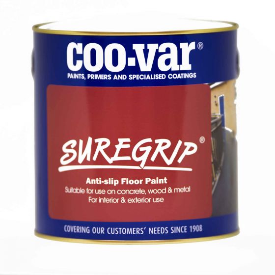 Coo Var Suregrip Anti-Slip Floor Paint Yellow 1L