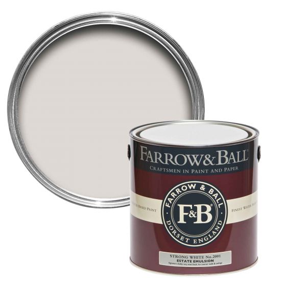 Farrow and Ball Estate Emulsion Strong White No.2001 5L