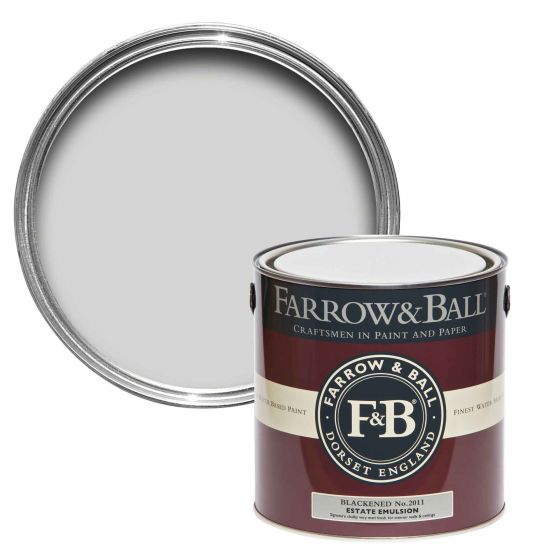 Farrow and Ball Modern Emulsion Blackened No.2011 2.5L