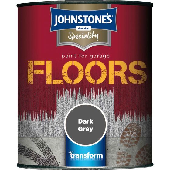 Johnstones Speciality Garage Floor Paint Dark Grey 750ml