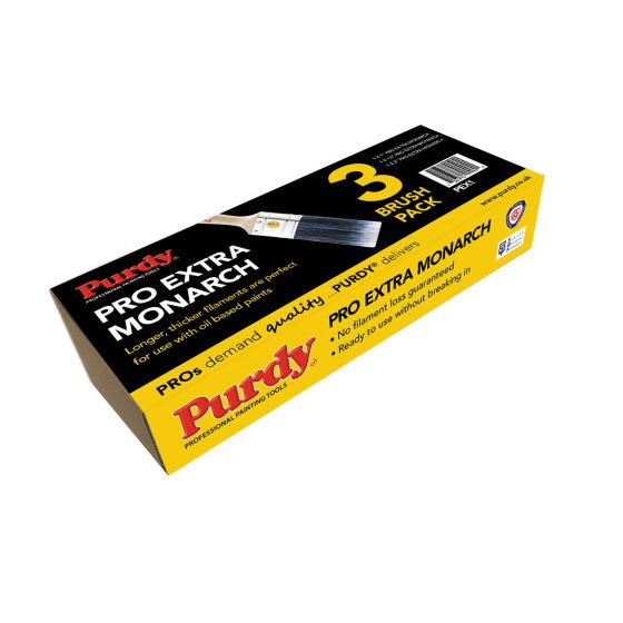 Purdy Pro Extra Monarch Brush Set of 3