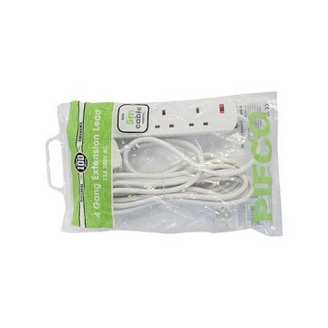 Extension Cable Lead 4 Gang 5m