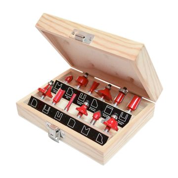 FAITHFULL Router Bit Set 1/4in