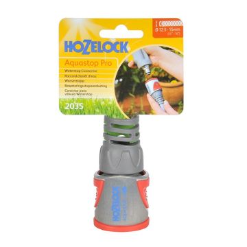 Hozelock Hose Pipe Fitting Metal Aqua Stop Connector