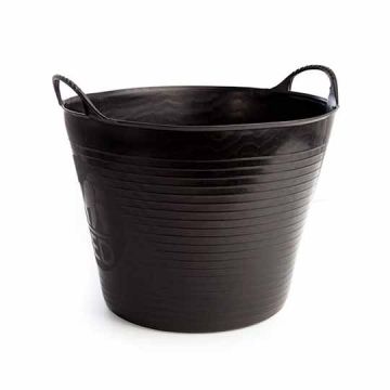 Gorilla Flexible Tub Bucket Black 26L