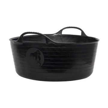 Gorilla Flexible Tub Bucket Shallow Black 15L