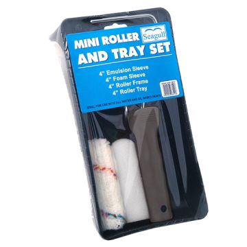 Seagull Value Mini Roller Tray Set 4in