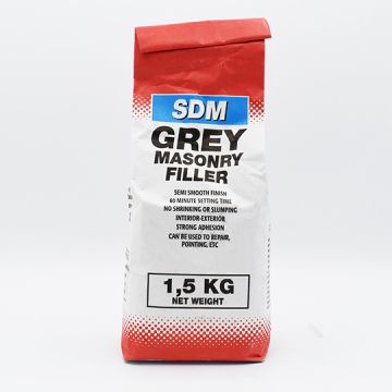 SDM Masonry Filler Grey 1.5kg