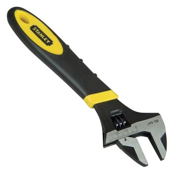 STANLEY Adjustable Wrench Soft Grip 150mm
