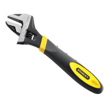 STANLEY Adjustable Wrench Soft Grip 250mm