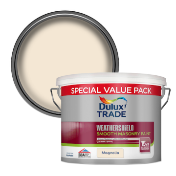 DULUX Trade Weathershield Masonry Smooth 7.5L Magnolia