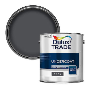 DULUX Trade Undercoat 2.5L Dark Grey