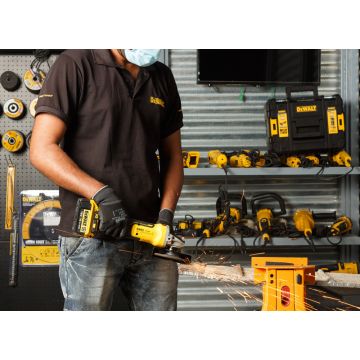 DEWALT XR Cordless Brushless Angle Grinder (Body Only) 125mm  18V