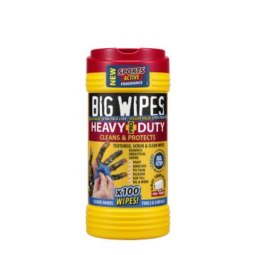 BIG WIPES Heavy-Duty Pro+ wipes 100 tub