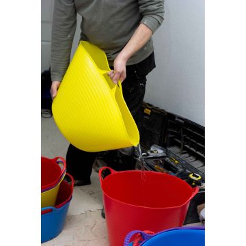 Gorilla Flexible Tub Bucket Yellow 38L