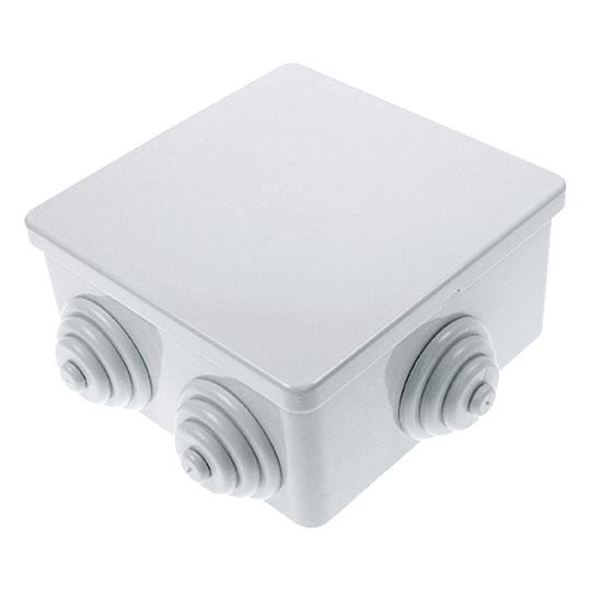 Outdoor Junction Box Waterproof IP44 80mm x 80mm x 40mm