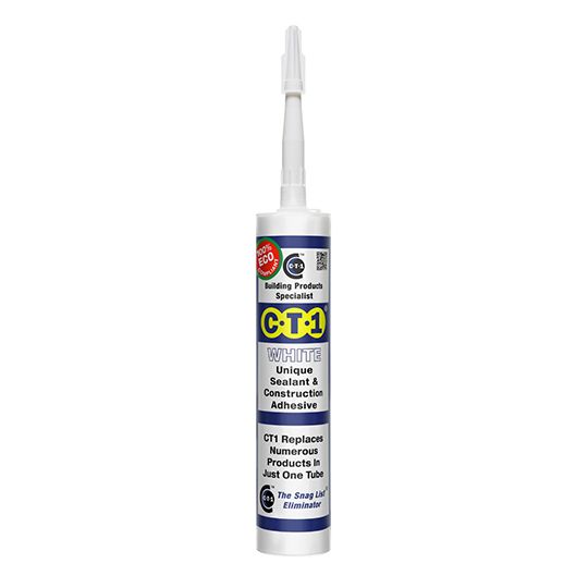 CT1 Unique Sealant & Construction Adhesive White 290ml