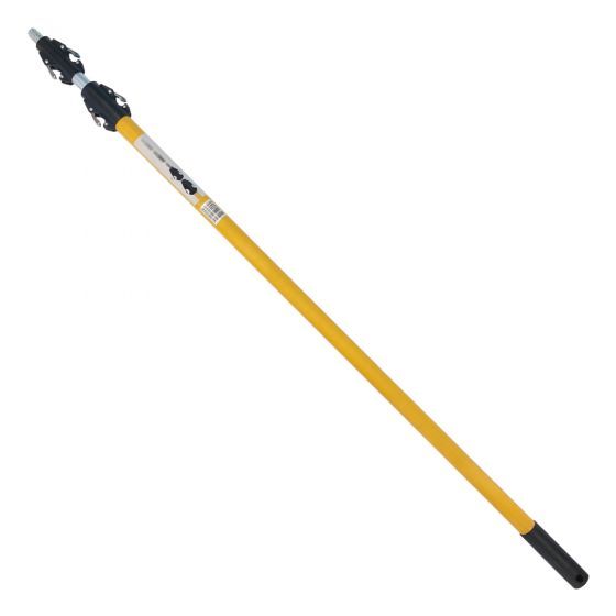 Heavy Duty Extension Pole Quick Release Tip Yellow 1.2-2.4m - Leyland SDM