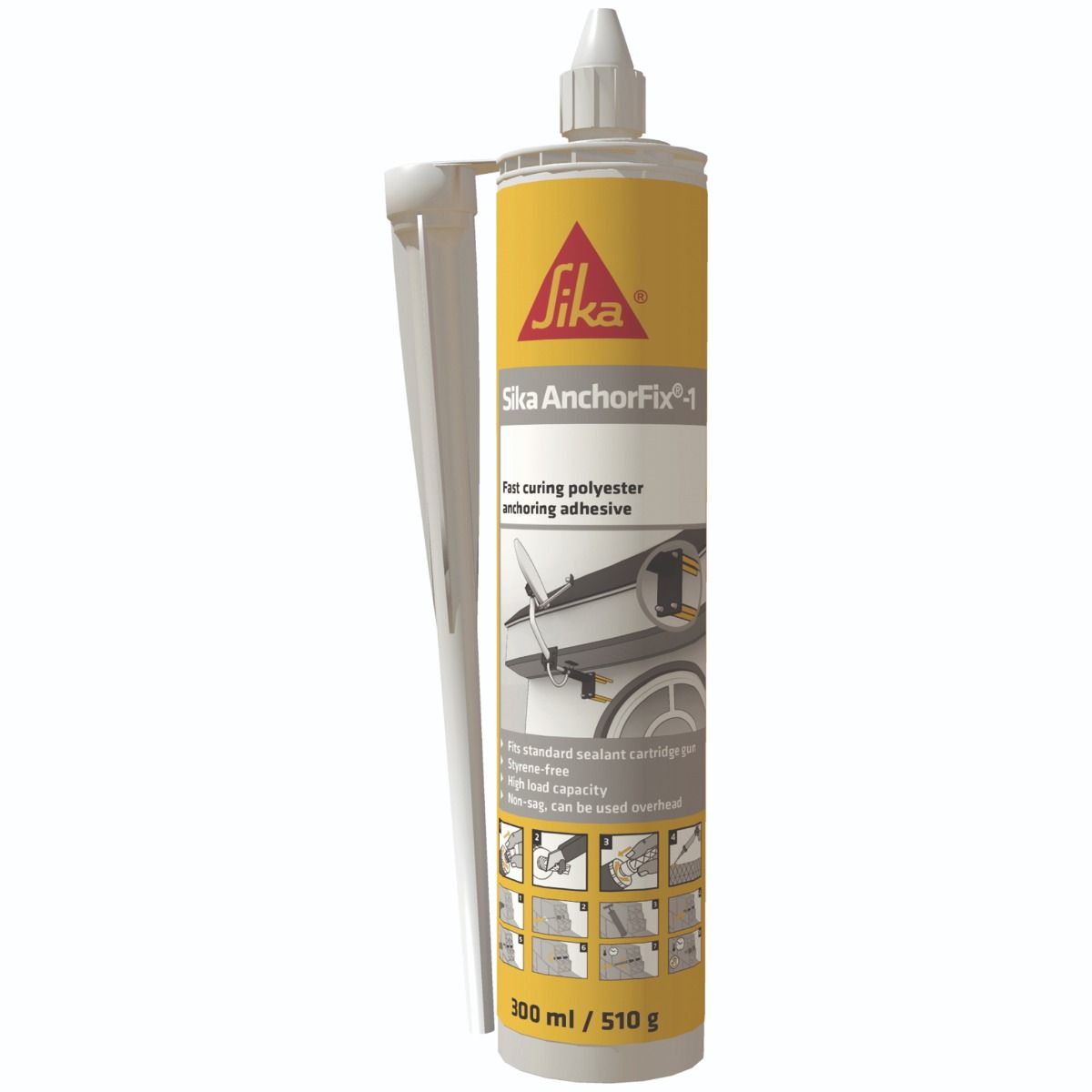 SikaFast®-1640  Adhesives for mirror and bracket bonding