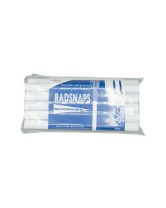 Pipe Rad Snaps Covers White 20mm