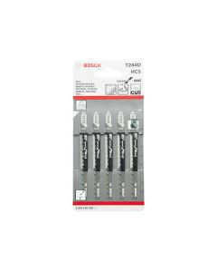 Bosch Jigsaw Blades T244D Wood Pack of 5