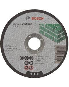 Bosch Stone Cutting Disc Flat 4.5in 22mm x 125mm