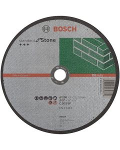 Bosch Stone Cutting Disc Flat 9in 22mm x 230mm