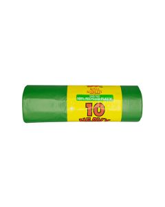 Rex Bin Liners Garden Sacks Green 10 Roll