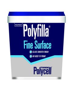 Polycell Trade Polyfilla Fine Surface Filler White 500g