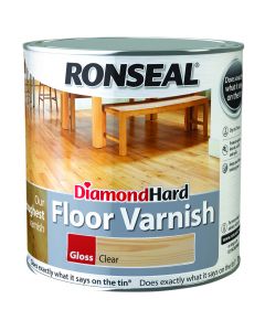 Ronseal Floor Varnish Quick Drying Diamond Hard 2 5l Clear