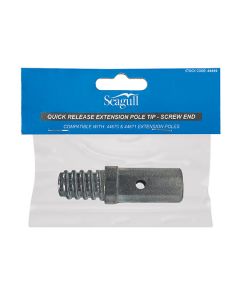 Quick Release Extension Pole Tip Screw End