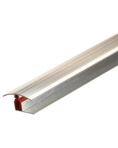 Aluminium Flooring Profile Trim Strip Adjustable Silver 900mm