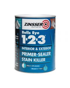 ZINSSER Bulls Eye 1-2-3 Primer Stain Block 5L