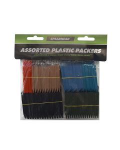 Spearhead Plastic Flat Packers Assorted 1-6mm Pack of 100
