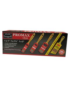 Seagull Promax Plus DuPont Paint Brush Set of 3 & Cutting In