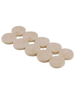 Select Heavy Duty Felt Pads Round 19mm Pack of 20