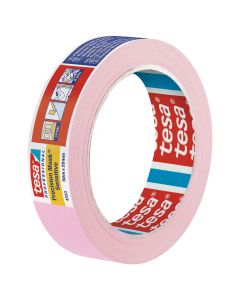 Tesa Precision Masking Tape Sensitive Pink 25mm x 50m Roll